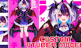 draw and rig live2d vtuber model live2d vtuber commission anime vtuber model