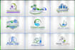 make window cleaning ,home cleaning , junk removal and cleaning service logo