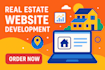 develop real estate website, real estate website development, website developer
