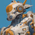 draw amazing character mecha robot illustration