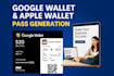 create digital passes for apple and google wallet