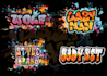make a hand lettering graffiti signature logo