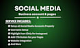 create social media accounts, set up business pages, and optimize