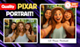 turn your selfie into a charming pixar style  portrait