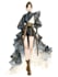 do fashion design and clothing technical flat sketch