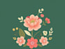 design hand drawn botanical floral logo