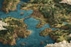 create a fantasy rpg map, battle map, or world map animation