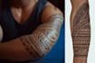design a polynesian maori tribal tattoo