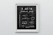 create a customized wedding and anniversary gift