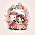 draw cute chibi art original character for your pfp