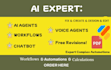 develop or fix ai website, automation, chatbot or mobile app