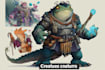 illustrate fantasy art creatures and characters