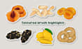 illustrate custom minimal stickers for print and digital use