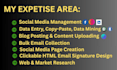 be your creative virtual assistant VA lead generation, web research, data entry