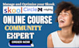 organic skool community promotion increase membership, mighty network setup