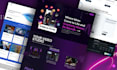 design modern figma website UI UX and landing page design