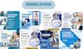 work for your social posts management for facebook and instagram