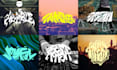 do hand drawn typography logo streetwear merch design