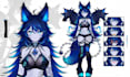 live2d vtuber model anime vtuber rigging vtuber pngtuber avatar design vtube