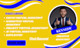 be your creative virtual assistant and social media manager