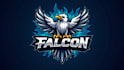 design high quality falcon logo with t shirt in two days