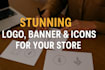 design custom etsy or shopify branding, banner, logo and icon in 24 hours