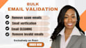 professionally validate and clean your bulk email list