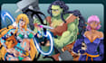 draw dnd character art, fantasy illustration, and dnd party