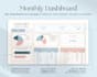 provide small business excel bookkeeping with dashboard