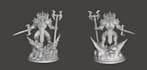 create custom 3d printable miniatures, figures and statues in zbrush