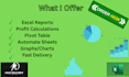 create dynamic excel dashboards and automate reports and graphs and charts