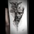 create unique realism tattoo design with my style