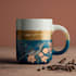 create coffee mug design, custom mug design