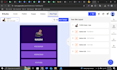 create mobile friendly linktree biolink landing page  for your all platforms