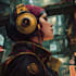 create a cyberpunk illustration style