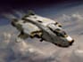 paint science fiction scenes with spaceships and robots