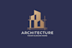 draw architectural interior and real estate logo