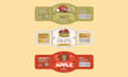 do custom premium food label and packaging design