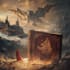 fantasy book cover, thriller book cover design