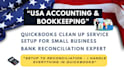 do setup, clean up, catch up, reconciliation in quickbooks