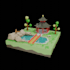 create low poly 3d models, scenes, and assets