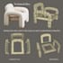 do 3d realistic modeling and rendering of furniture designs