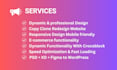 copy, clone, duplicate or redesign any website into wordpress elementor