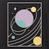 creat modern space and nature abstract art