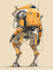 draw character or robot,mecha style