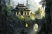 do 2d game concept art background and environment concept