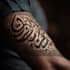 make unique handdrawn persian arabic calligraphy tattoo