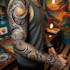 custom an abstract tattoo design