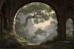 design fantasy background, landscape art