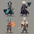 design unique 2d game characters, animations, and nfts